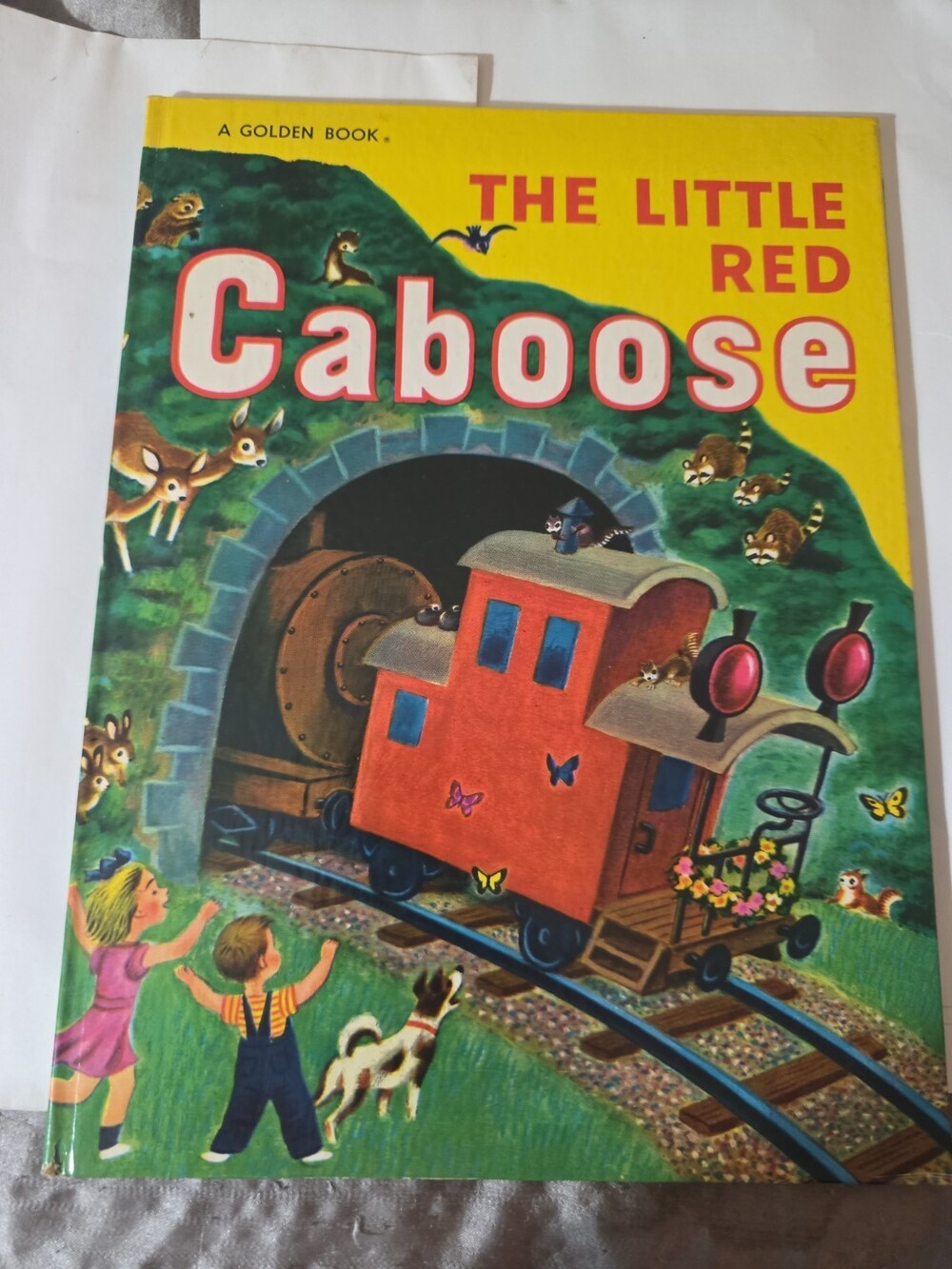 1968 A Little Golden Book The Little Red Caboose